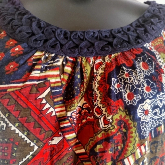 Lucky Brand Boho Fancy Tee NWT ๐ - Picture 3 of 8